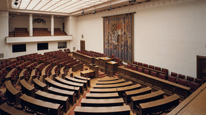 Der Plenarsaal von 1949 bis 2004 | Bildarchiv Bayerischer Landtag | Foto Sigmar Holstein